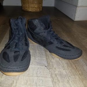 - ASICS Matflex 5 GS Wrestling Shoe (BLACK)